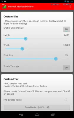 Network Monitor Mini android App screenshot 9