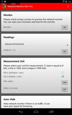 Network Monitor Mini android App screenshot 11